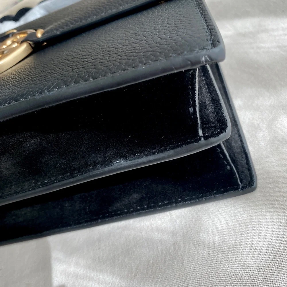 SOLD - Tory Burch Miller Convertible Shoulder Bag - Black NWT - Picture 8 of 14